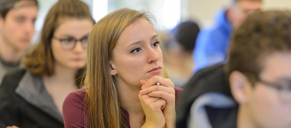 Student learning in a classroom